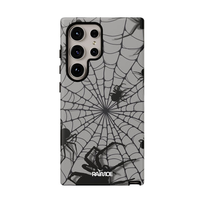 Telaraña - Funda resistente mate para Samsung Galaxy