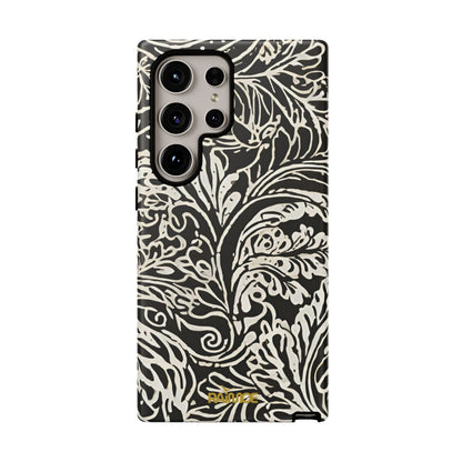 Funda resistente mate para Samsung Galaxy con efecto Leaf Stroke