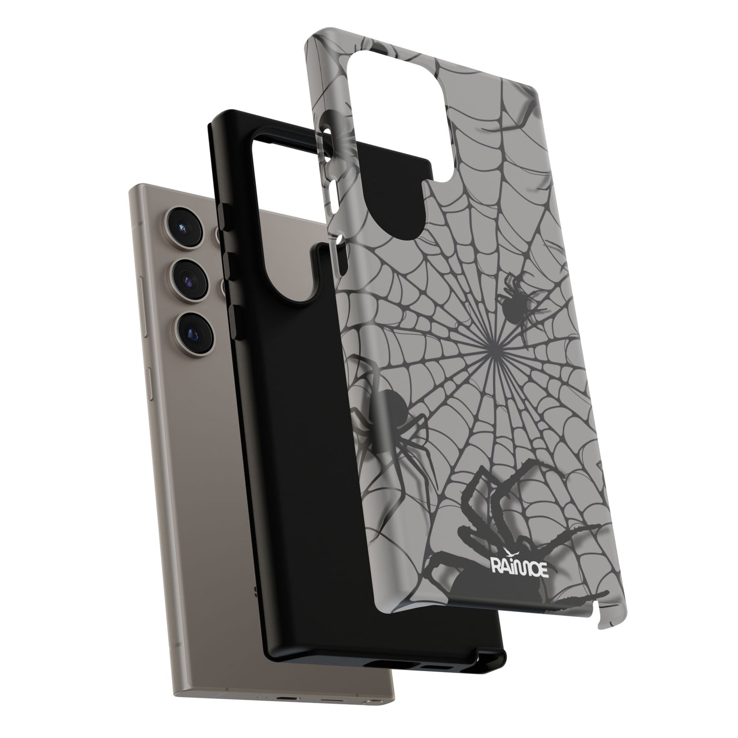 Telaraña - Funda resistente mate para Samsung Galaxy