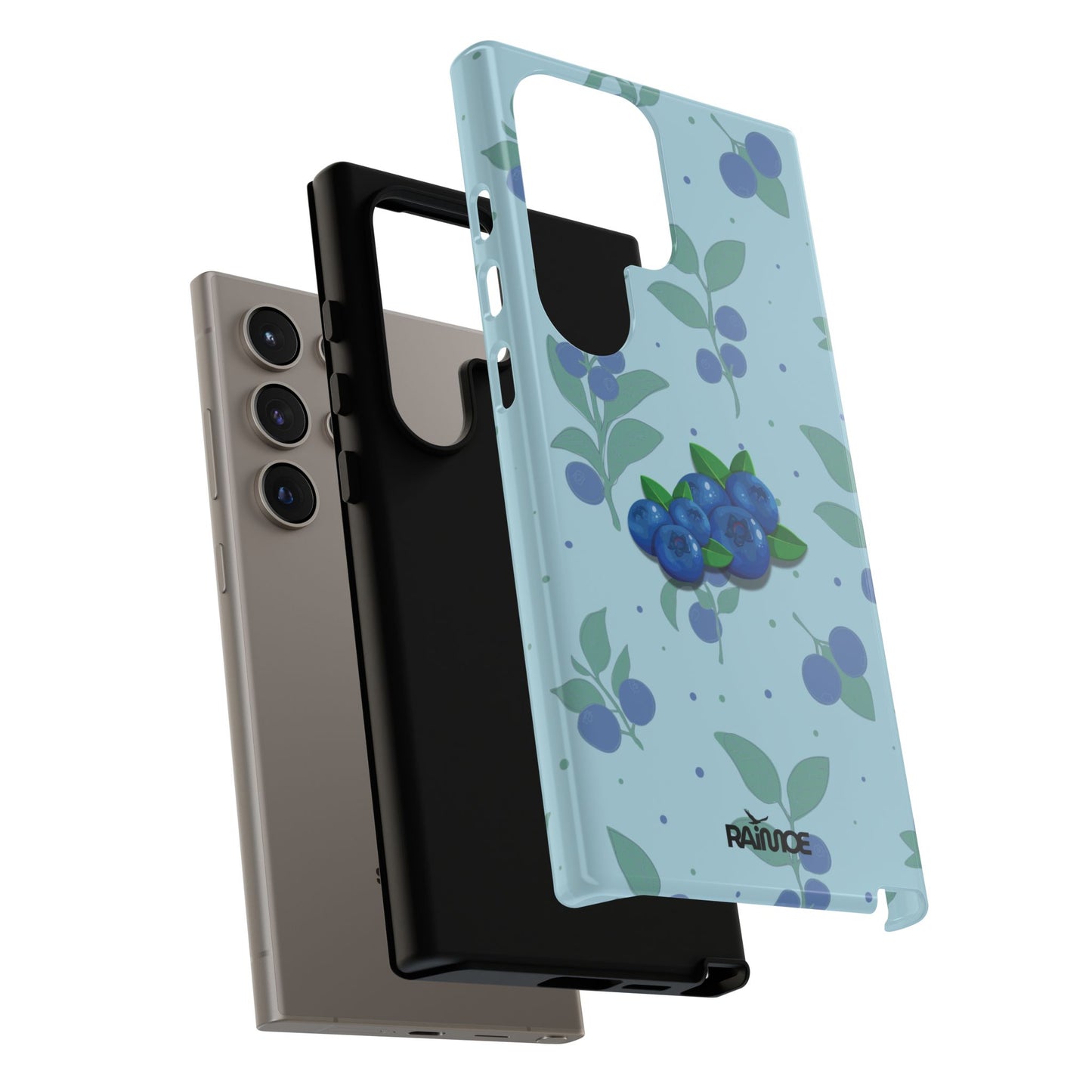 Blueberries Burst - Samsung Galaxy Tough Case (Glossy)