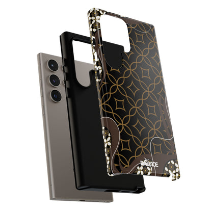 Impresión básica - Funda resistente para Samsung Galaxy (brillante)