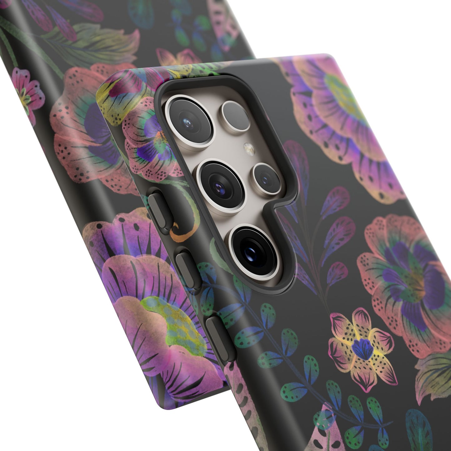 ピンク ルミナ - Samsung Galaxy タフケース (マット)