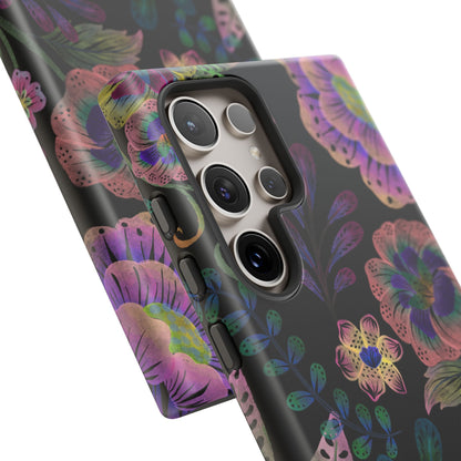 ピンク ルミナ - Samsung Galaxy タフケース (マット)