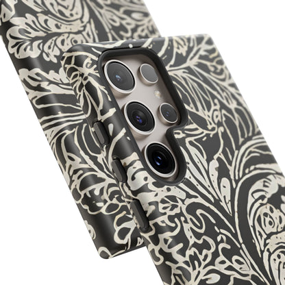 Funda resistente mate para Samsung Galaxy con efecto Leaf Stroke