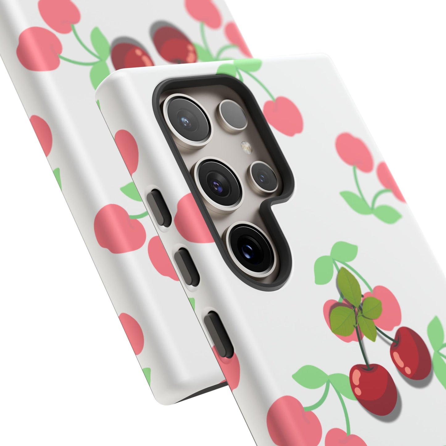Funda resistente Red Cherry para Samsung Galaxy (mate)