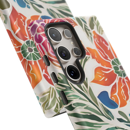 Primavera - Funda resistente mate para Samsung Galaxy