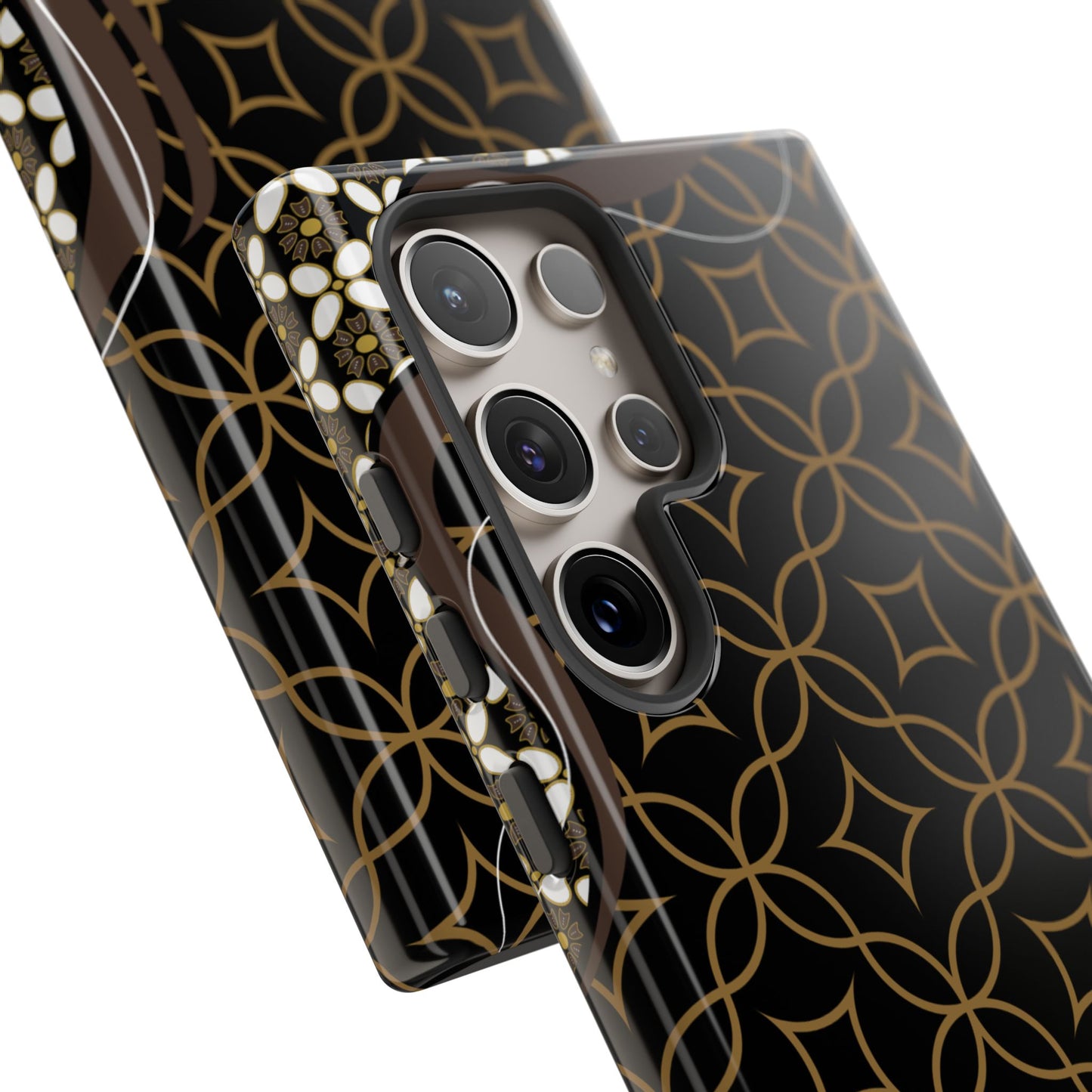 Impresión básica - Funda resistente para Samsung Galaxy (brillante)