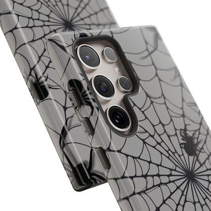 Telaraña - Funda resistente para Samsung Galaxy (brillante)