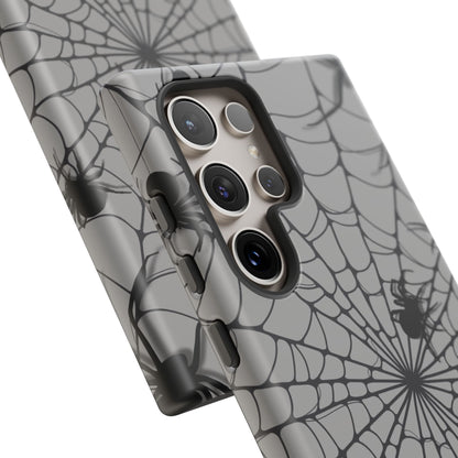 Telaraña - Funda resistente mate para Samsung Galaxy