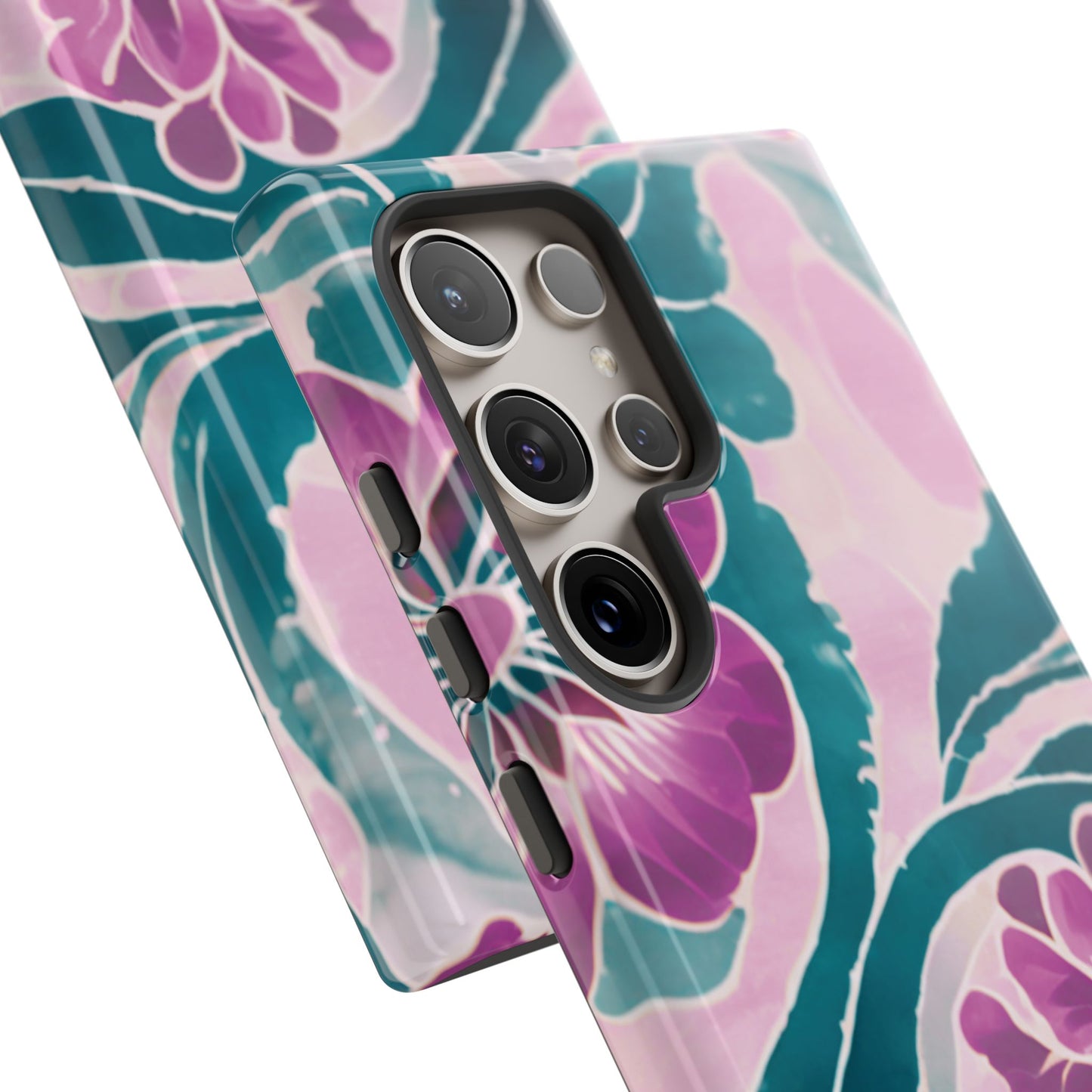 パープルビューティー - Samsung Galaxy タフケース (光沢)