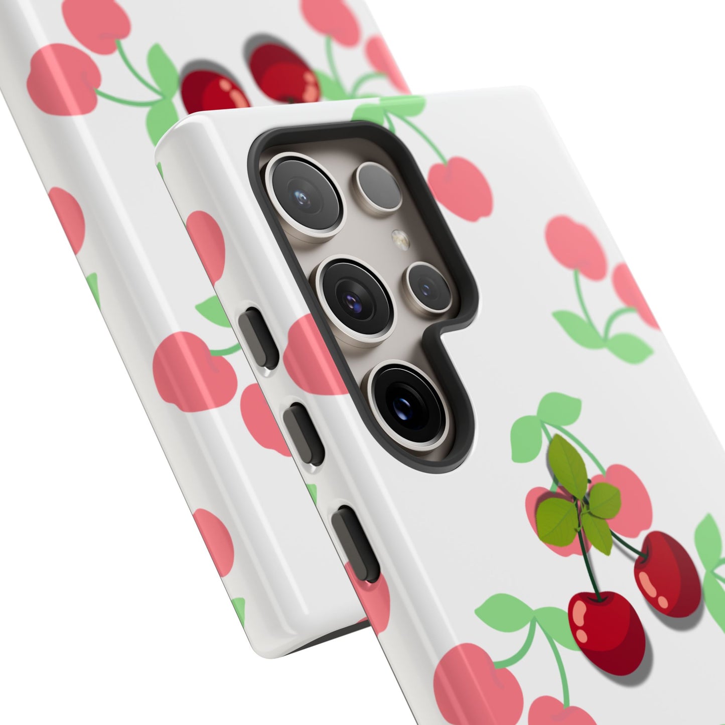 Funda resistente Red Cherry para Samsung Galaxy (brillante)
