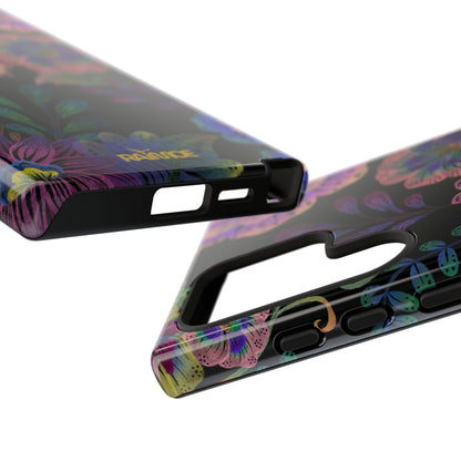 ピンク ルミナ - Samsung Galaxy タフケース (光沢)