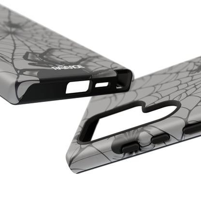 Telaraña - Funda resistente mate para Samsung Galaxy