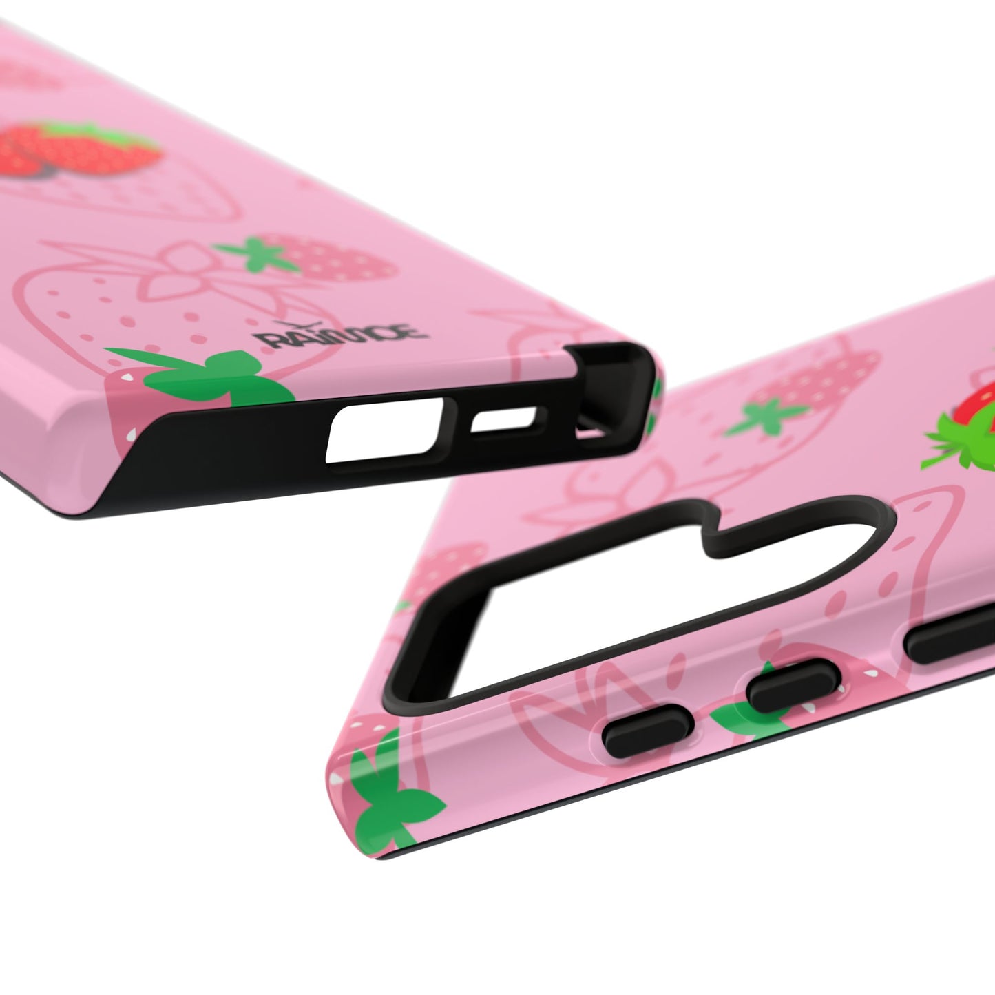 Fresa Jugosa - Funda Resistente para Samsung Galaxy (Brillante)