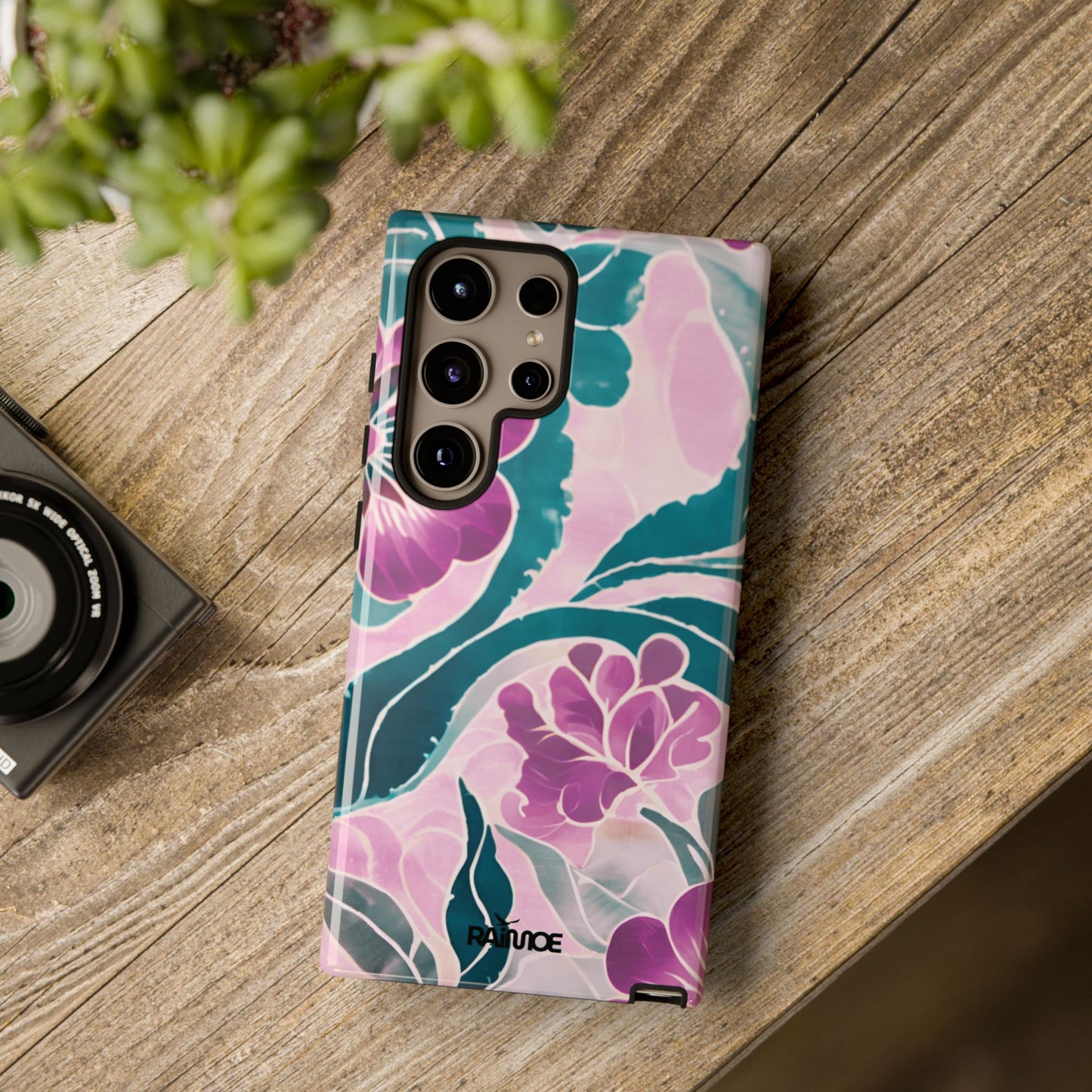 パープルビューティー - Samsung Galaxy タフケース (光沢)