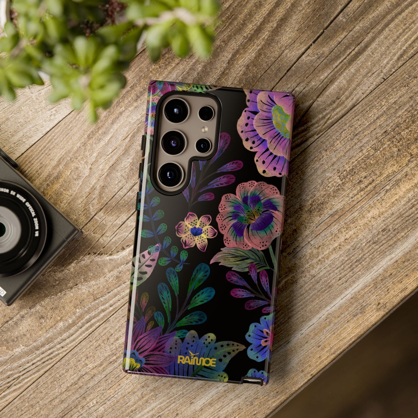 ピンク ルミナ - Samsung Galaxy タフケース (光沢)