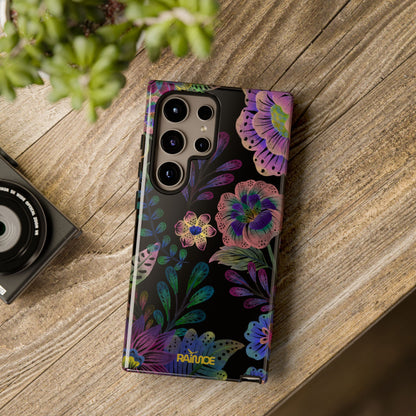 ピンク ルミナ - Samsung Galaxy タフケース (光沢)