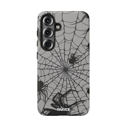 Telaraña - Funda resistente mate para Samsung Galaxy