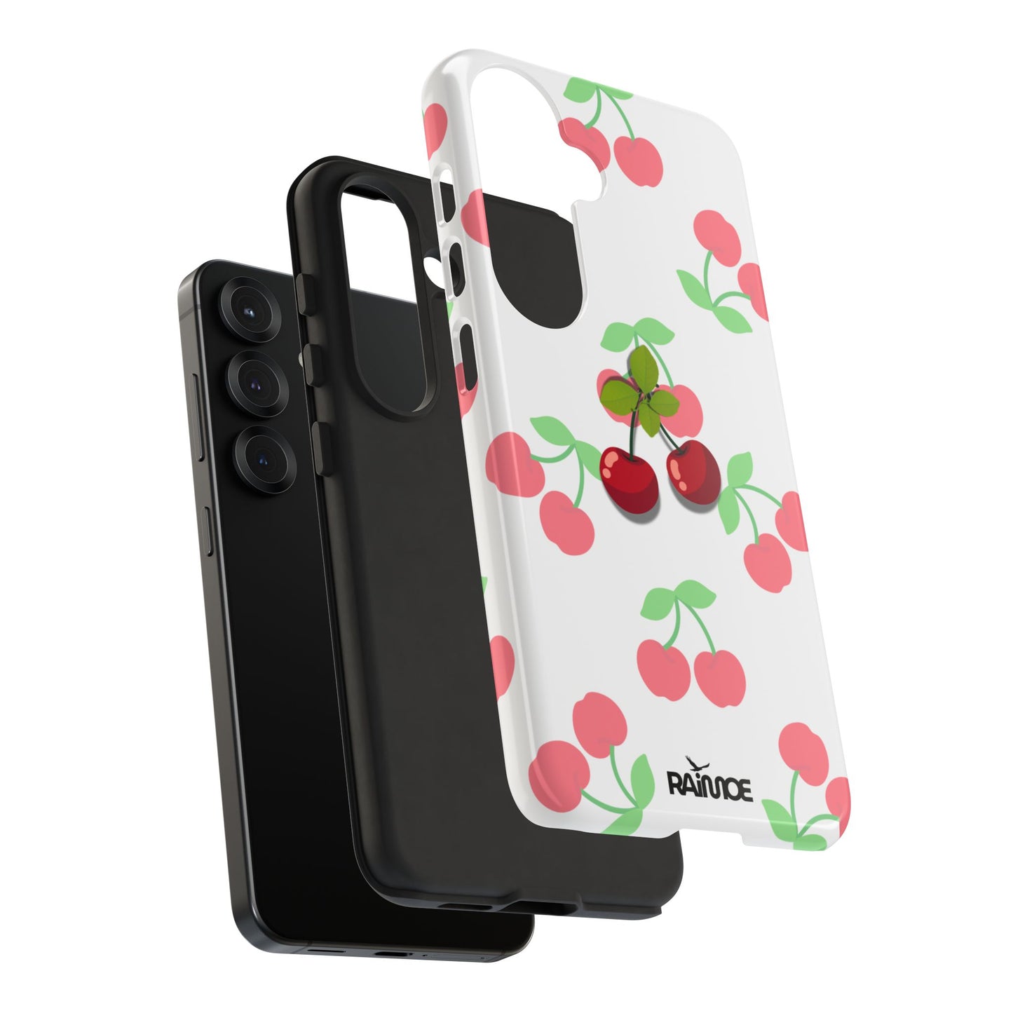 Funda resistente Red Cherry para Samsung Galaxy (brillante)