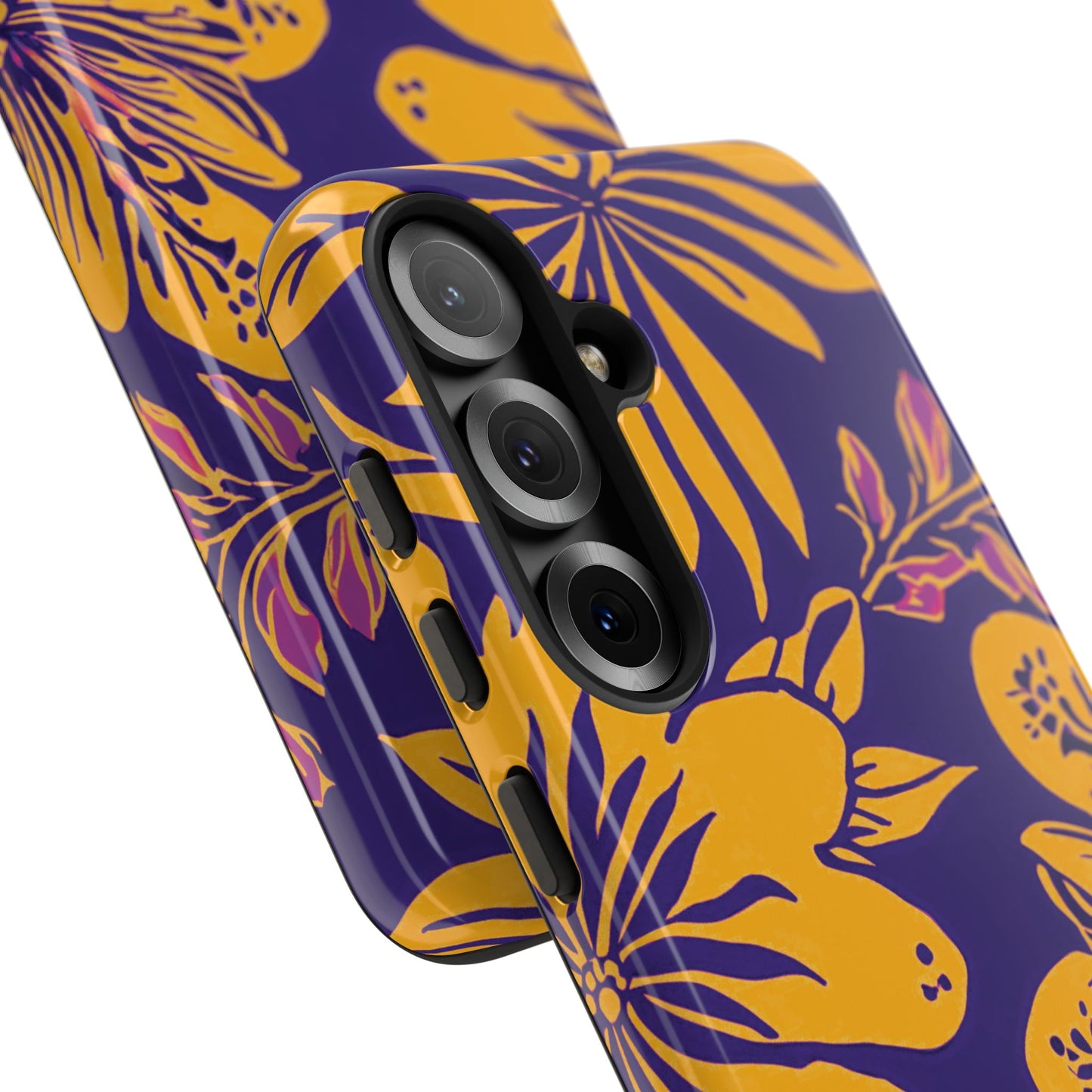 Belleza del Atardecer - Funda Resistente para Samsung Galaxy (Brillante)