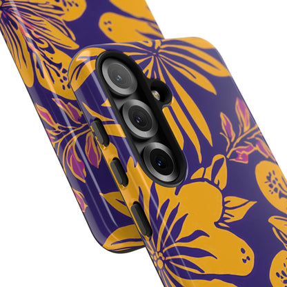 Belleza del Atardecer - Funda Resistente para Samsung Galaxy (Brillante)