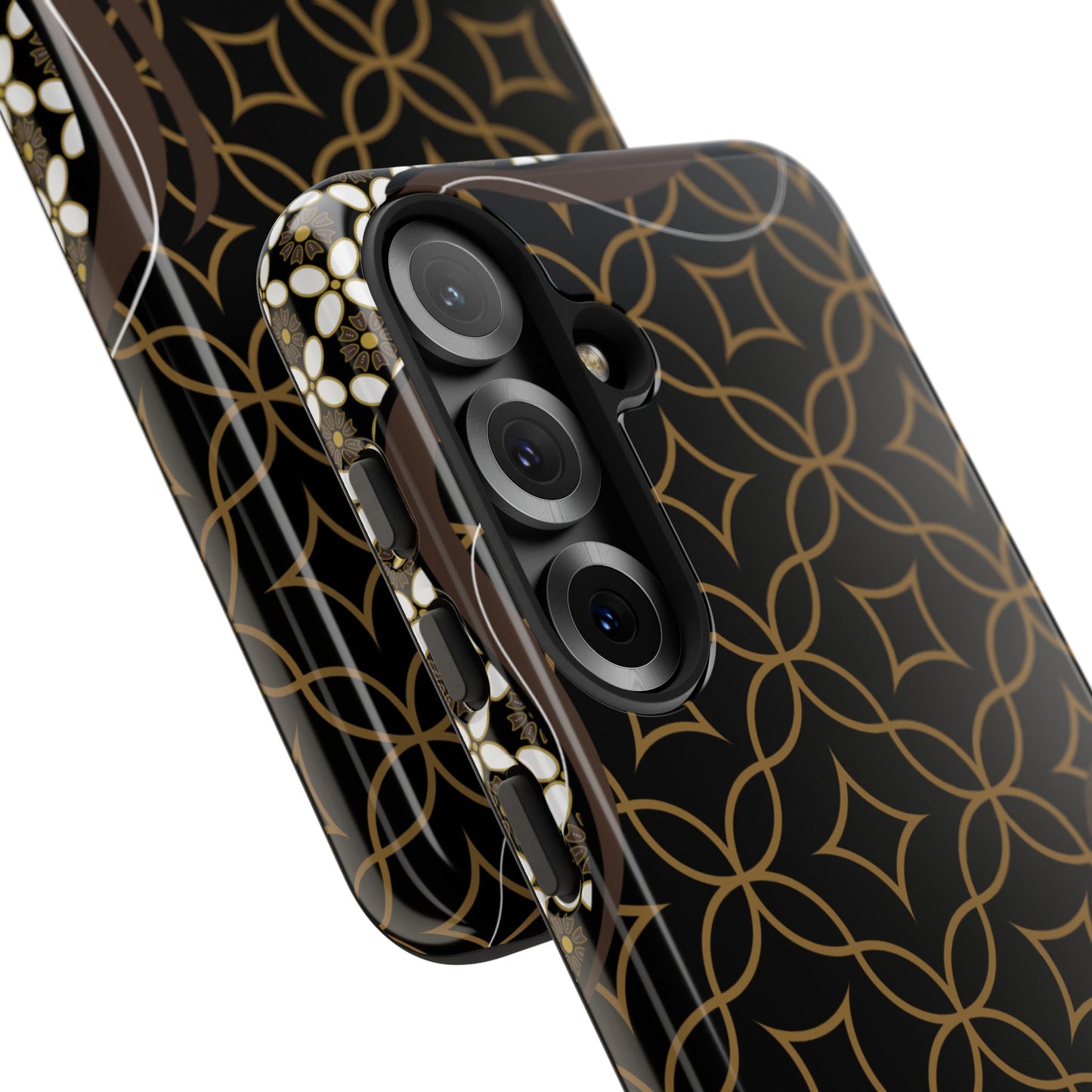 Impresión básica - Funda resistente para Samsung Galaxy (brillante)