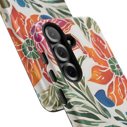 Primavera - Funda resistente mate para Samsung Galaxy