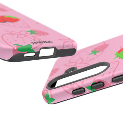 Fresa Jugosa - Funda Resistente para Samsung Galaxy (Mate)