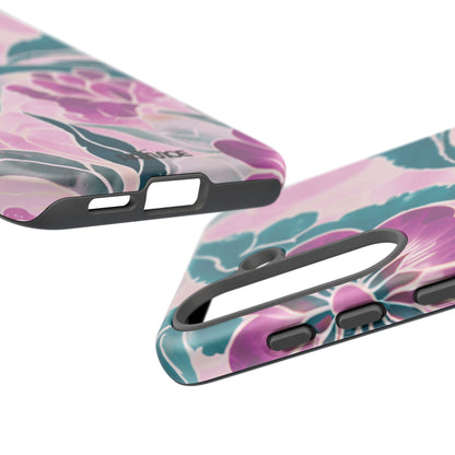 パープルビューティー - Samsung Galaxy タフケース (マット)