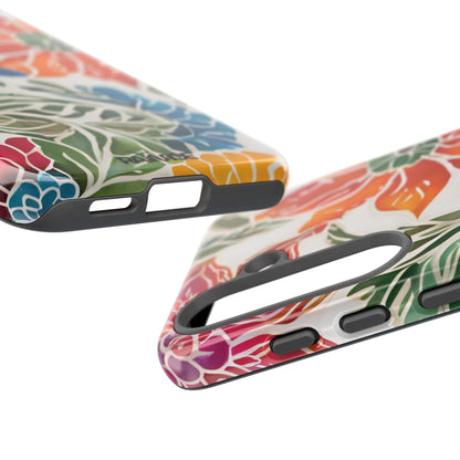 Primavera - Funda resistente para Samsung Galaxy (brillante)