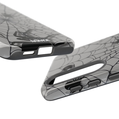 Telaraña - Funda resistente para Samsung Galaxy (brillante)