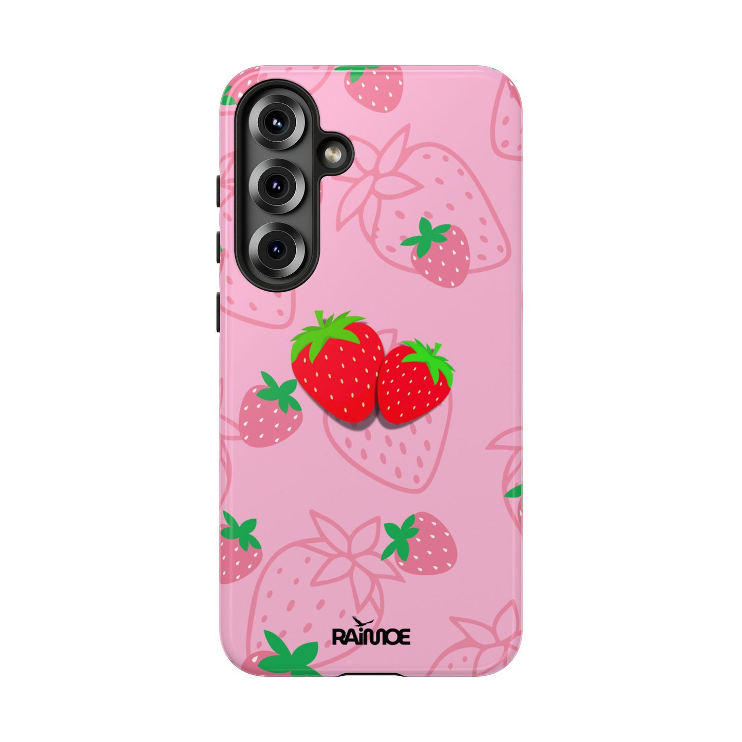 Fresa Jugosa - Funda Resistente para Samsung Galaxy (Brillante)