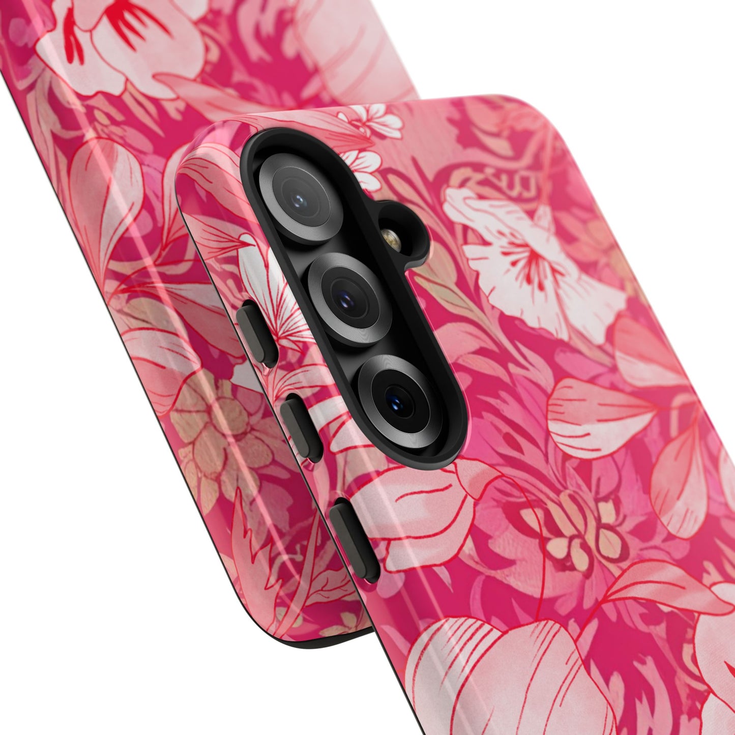 ピンクの女神 - Samsung Galaxy タフケース (光沢)