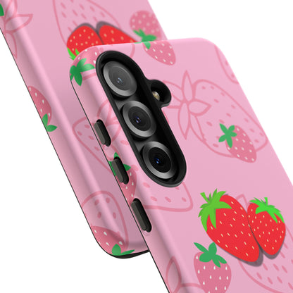 Fresa Jugosa - Funda Resistente para Samsung Galaxy (Mate)