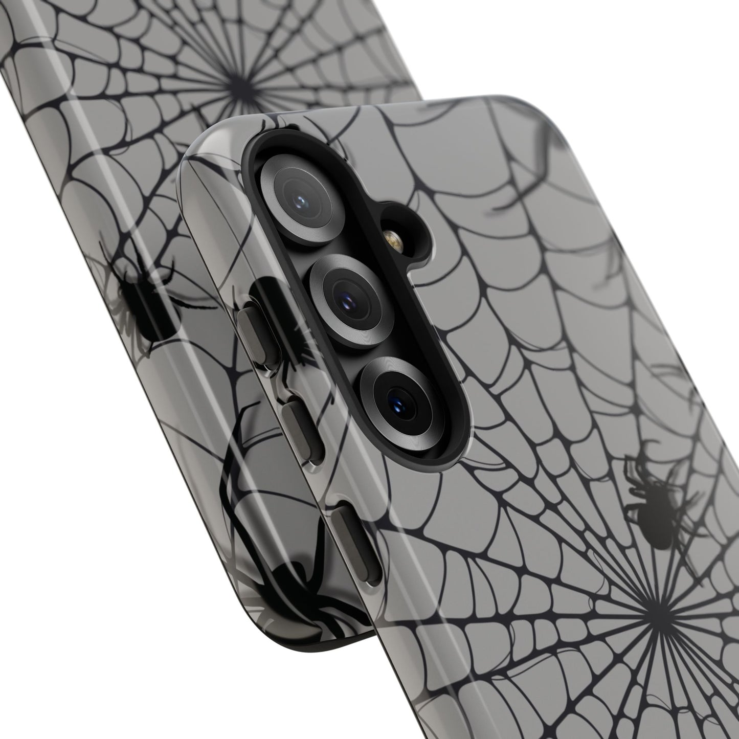 Telaraña - Funda resistente para Samsung Galaxy (brillante)