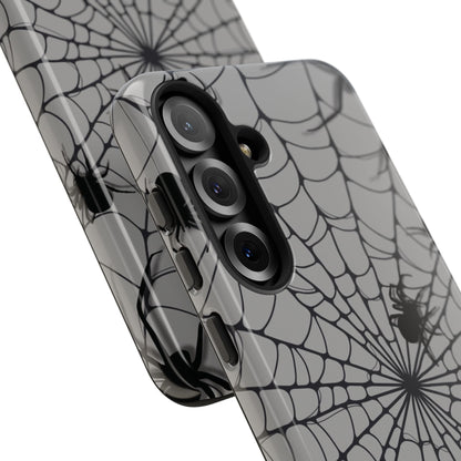 Telaraña - Funda resistente para Samsung Galaxy (brillante)
