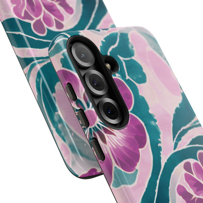 パープルビューティー - Samsung Galaxy タフケース (光沢)