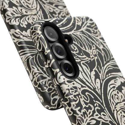 Funda resistente mate para Samsung Galaxy con efecto Leaf Stroke