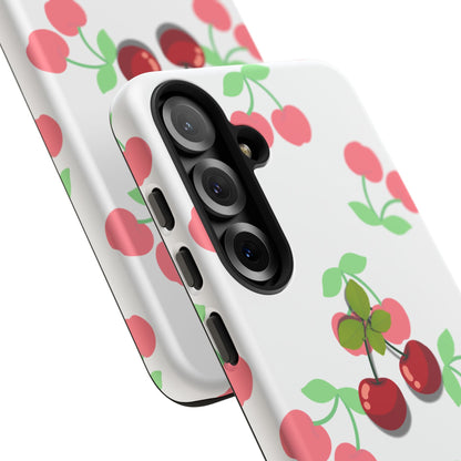 Funda resistente Red Cherry para Samsung Galaxy (mate)