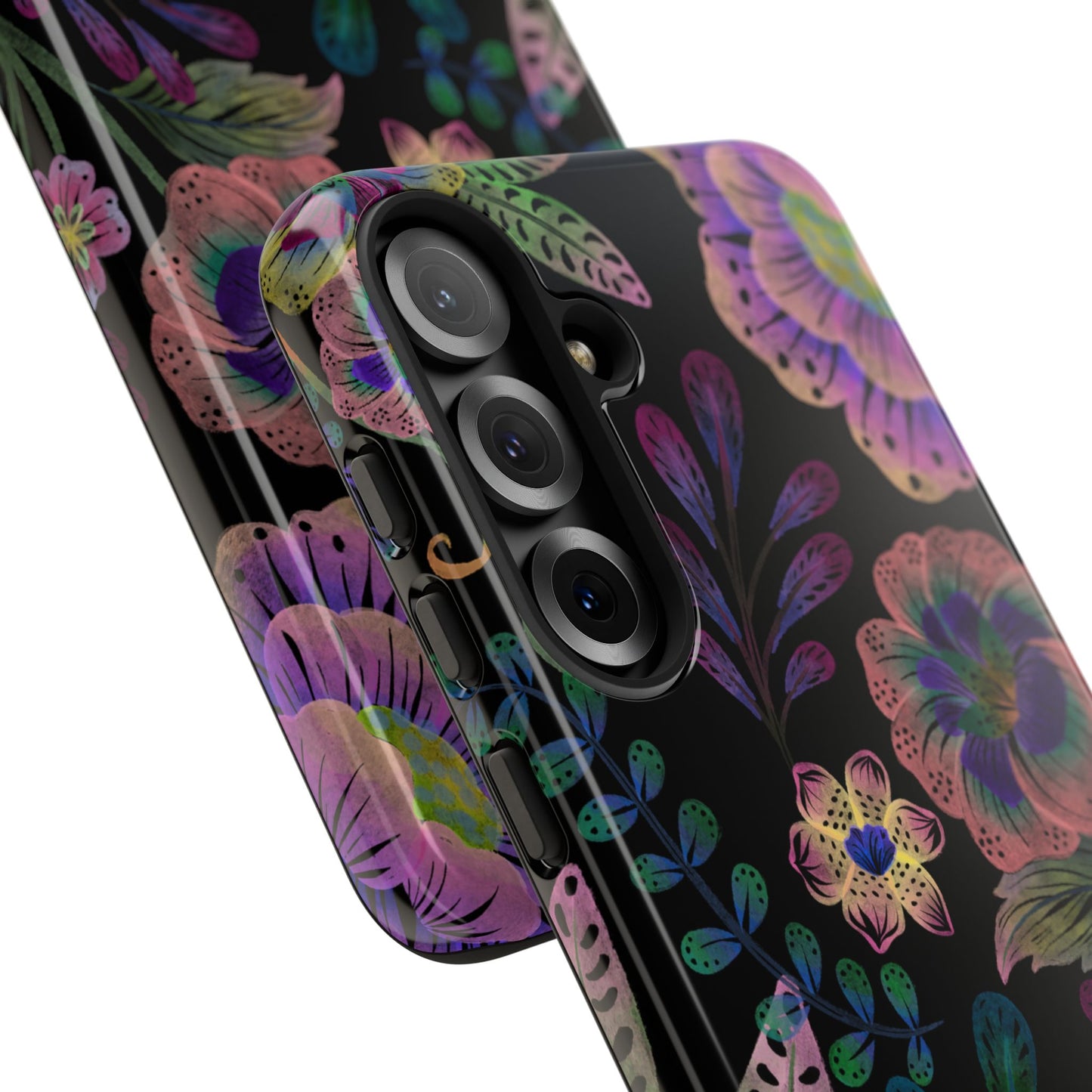 ピンク ルミナ - Samsung Galaxy タフケース (光沢)