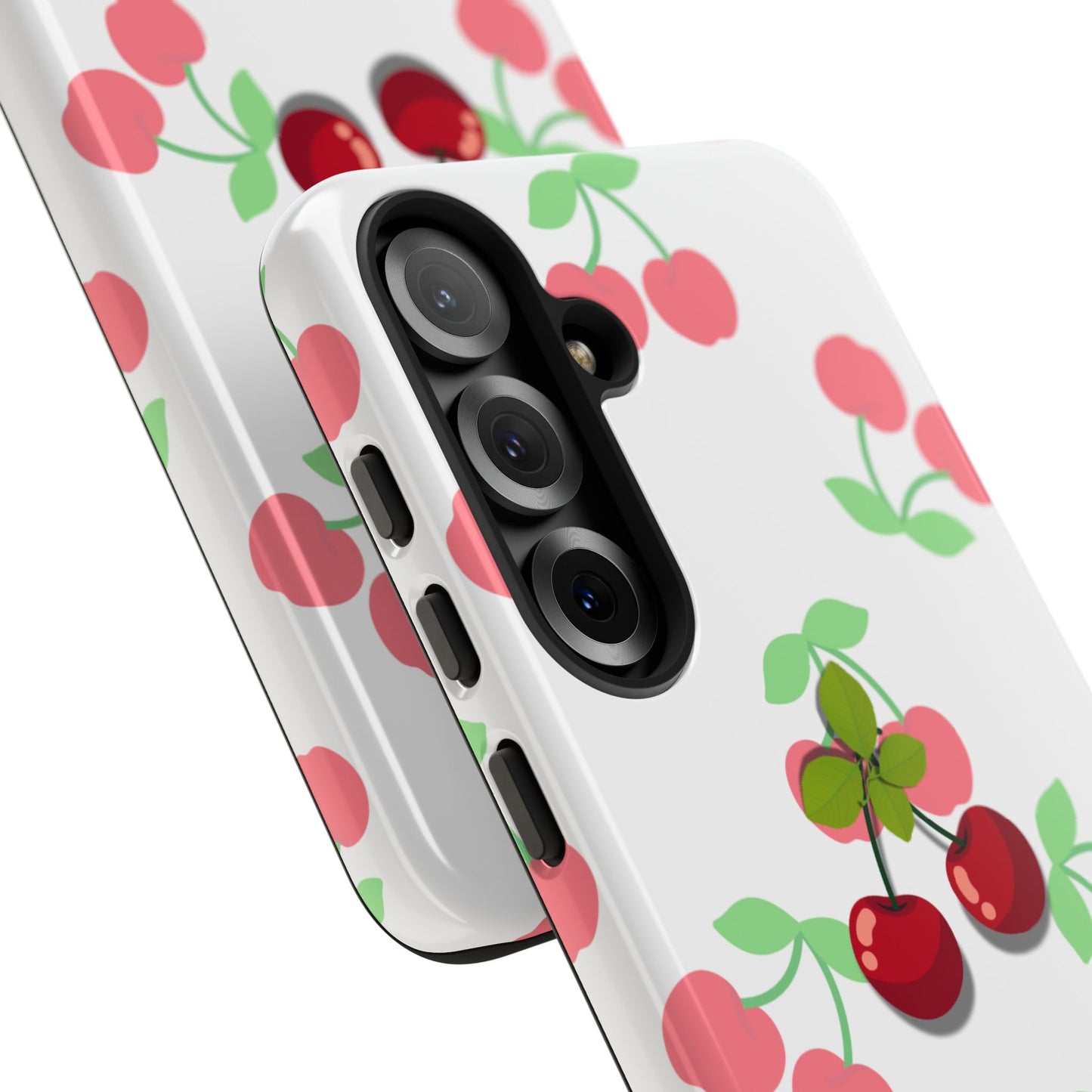 Funda resistente Red Cherry para Samsung Galaxy (brillante)