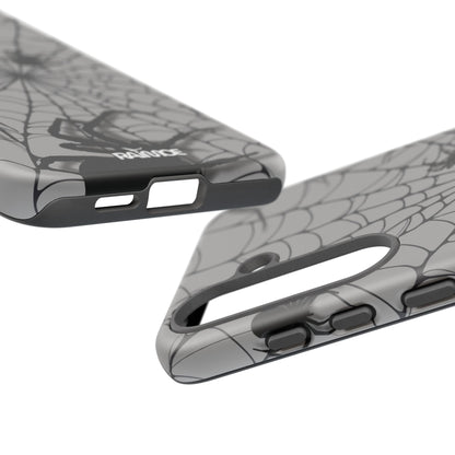 Telaraña - Funda resistente mate para Samsung Galaxy