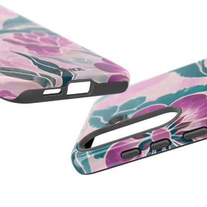 パープルビューティー - Samsung Galaxy タフケース (光沢)