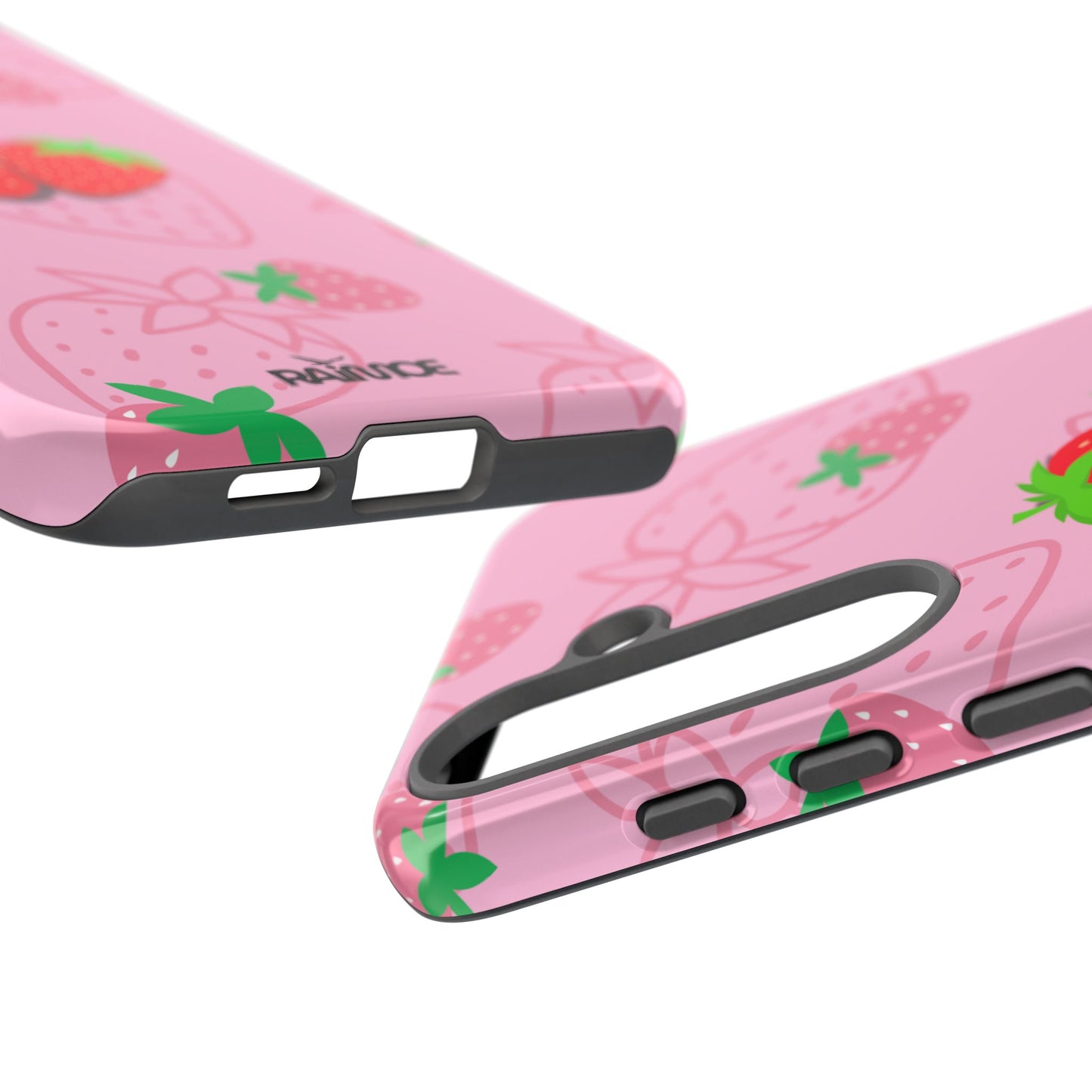 Fresa Jugosa - Funda Resistente para Samsung Galaxy (Brillante)