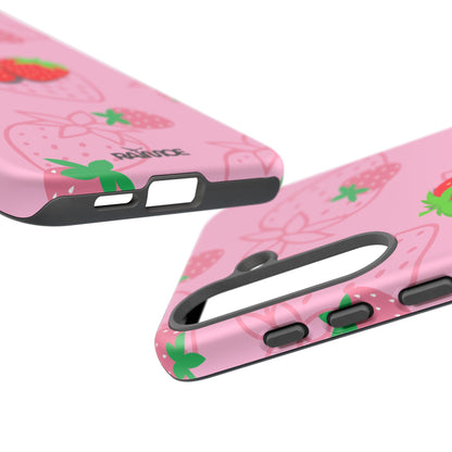 Fresa Jugosa - Funda Resistente para Samsung Galaxy (Mate)