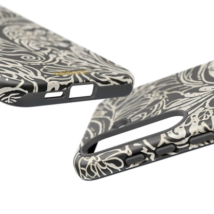 Funda resistente mate para Samsung Galaxy con efecto Leaf Stroke