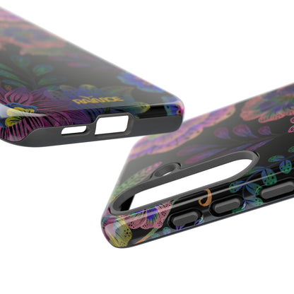 ピンク ルミナ - Samsung Galaxy タフケース (光沢)