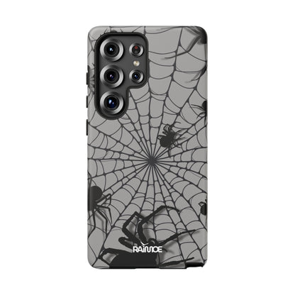Telaraña - Funda resistente mate para Samsung Galaxy