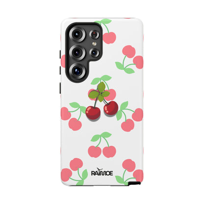 Funda resistente Red Cherry para Samsung Galaxy (mate)