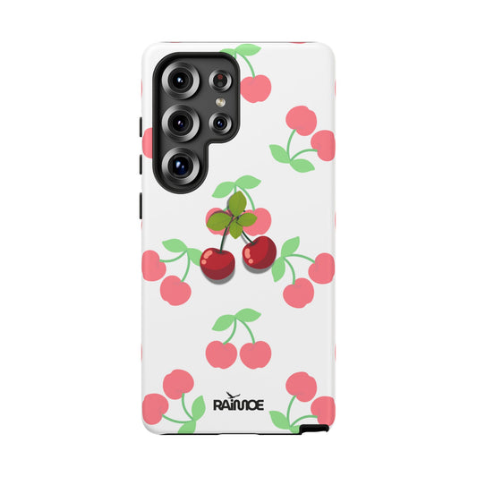 Funda resistente Red Cherry para Samsung Galaxy (mate)